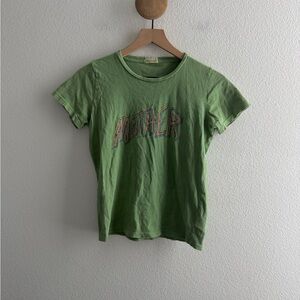 MOTHER Green Itty Bitty Goodie Goodie Tshirt